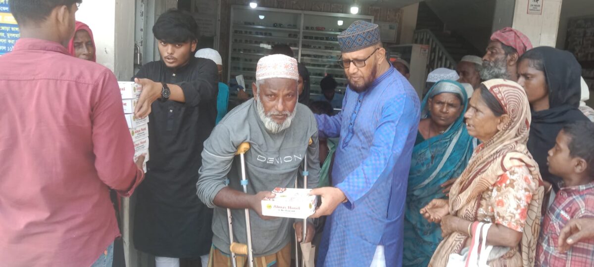 ছাতকে জাবা ফাউন্ডেশনের উদ্যোগে অসহায় ও দরিদ্রদের মাঝে খাদ্যসামগ্রী বিতরণ