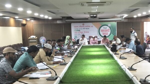 ছাতক পৌর সভায় ২০২৫-২০২৬ অর্থ বছরের ৫৪ কোটি,৮৩ লক্ষ টাকার নতুন বাজেট ঘোষণা